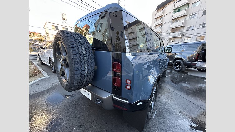 2024 認定中古車 Land Rover Defender 110 タスマンブルー P300 ガソリン X-Dynamic SE