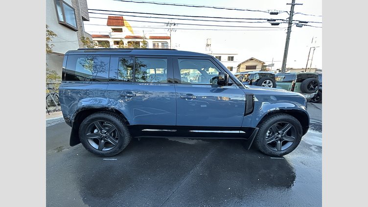 2024 認定中古車 Land Rover Defender 110 タスマンブルー P300 ガソリン X-Dynamic SE