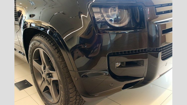 2025 New Land Rover Defender 110 Santorini Black D350 Diesel Mild Hybrid X-Dynamic SE