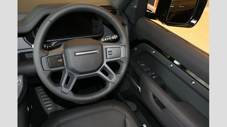 2025 New Land Rover Defender 110 Santorini Black D350 Diesel Mild Hybrid X-Dynamic SE