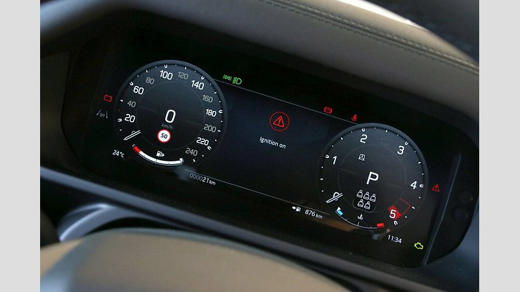 2025 New Land Rover Defender 110 Santorini Black D350 Diesel Mild Hybrid X-Dynamic SE