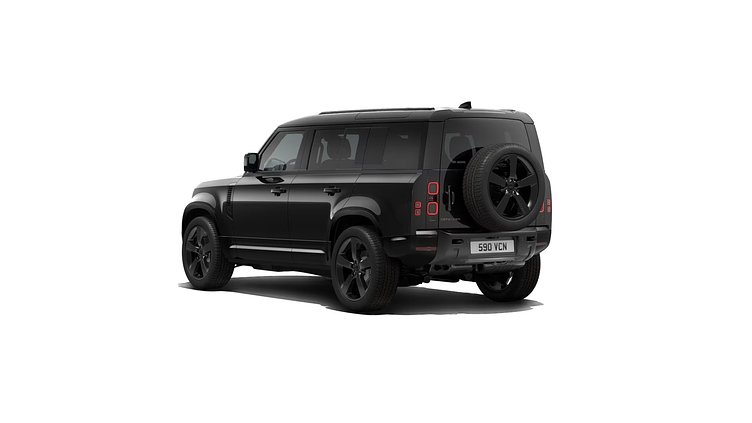 2026 NAUJI AUTOMOBILIAI Land Rover Defender 110 Santorini Black D350 Diesel Mild Hybrid X-Dynamic HSE