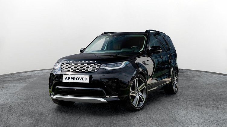 2024 Approved Land Rover Discovery Santorini Black 3.0 literes, soros 6 hengeres dízel, automata, összkerékhajtás Metropolitan Edition D350