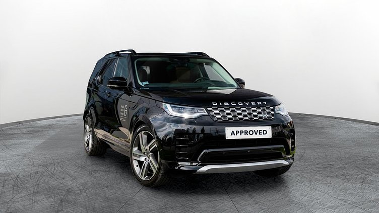 2024 Approved Land Rover Discovery Santorini Black 3.0 literes, soros 6 hengeres dízel, automata, összkerékhajtás Metropolitan Edition D350