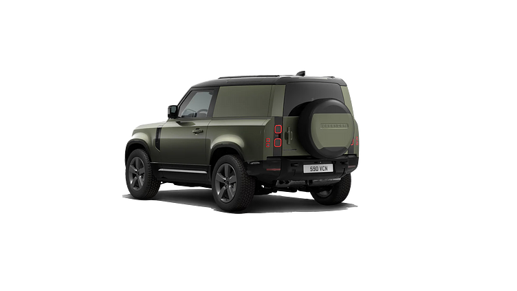 2026 Ny Land Rover Defender 90 Woolstone Green Diesel Mild Hybrid D250 Hard Top X-Dynamic SE