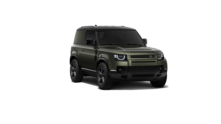 2026 Ny Land Rover Defender 90 Woolstone Green Diesel Mild Hybrid D250 Hard Top X-Dynamic SE