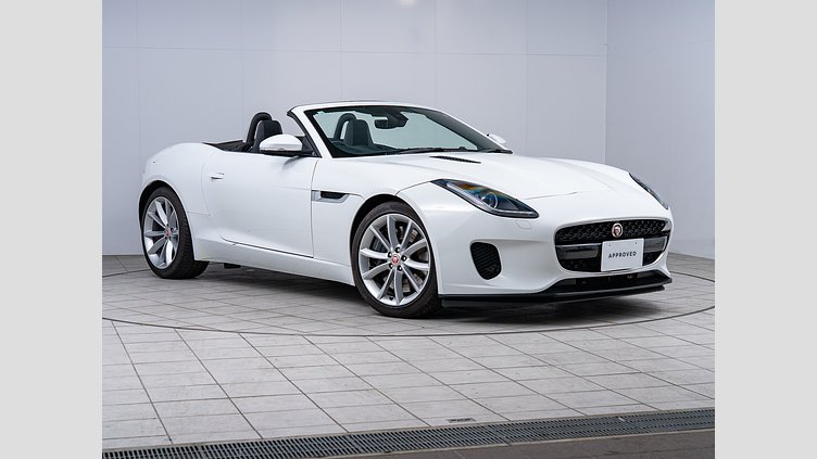 2017 認定中古車 Jaguar F-Type Fuji White P3.0L コンバーチブル
