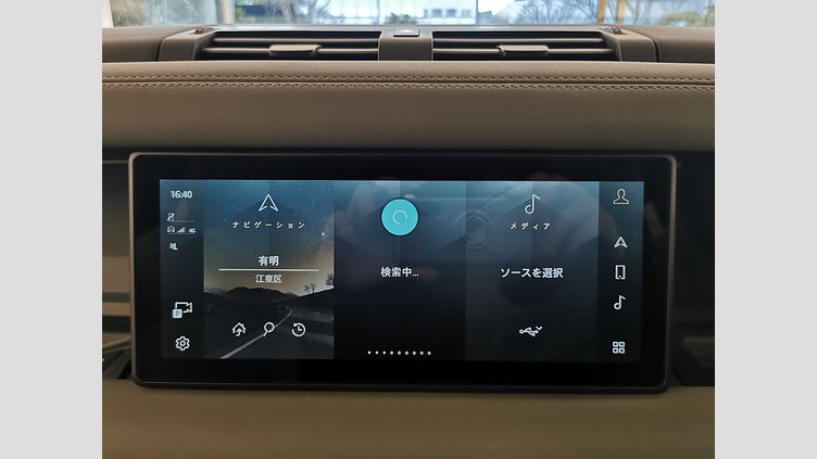 2024 認定中古車 Land Rover Defender 90 アイガーグレイ D300 AWD（AT） X-DYNAMIC SE