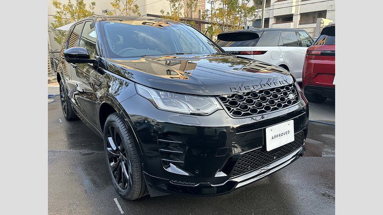 2024 認定中古車 Land Rover Discovery Sport サントリーニブラック P250（ガソリン） 標準ホイール DYNAMIC SE