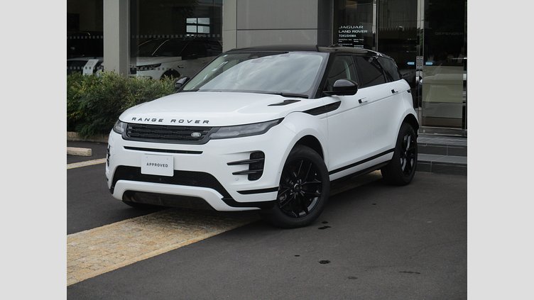 2024 認定中古車 Land Rover Range Rover Evoque フジホワイト D200マイルドハイブリッド（ディーゼル） Standard Wheelbase DYNAMIC SE