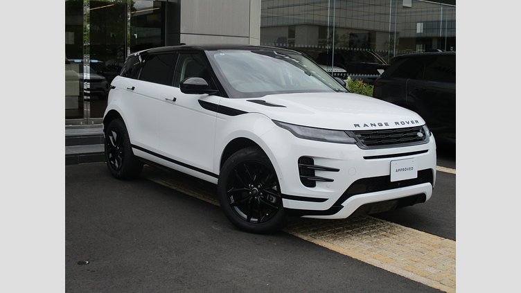 2024 認定中古車 Land Rover Range Rover Evoque フジホワイト D200マイルドハイブリッド（ディーゼル） Standard Wheelbase DYNAMIC SE