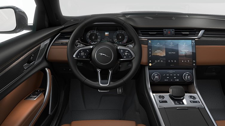 2023 認定中古車 Jaguar XF フジホワイト D200 AWD（オートマチック）MHEV SALOON R-DYNAMIC SE