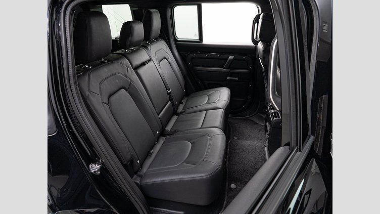 2025 認定中古車 Land Rover Defender 110 サントリーニブラック D350 ディーゼルマイルドハイブリッド X-Dynamic HSE