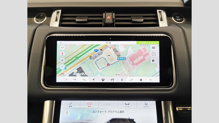 2021 認定中古車 Land Rover Range Rover Sport ハクバシルバー INGENIUM 3.0L 6気筒ガソリン MHEV 400PS HST