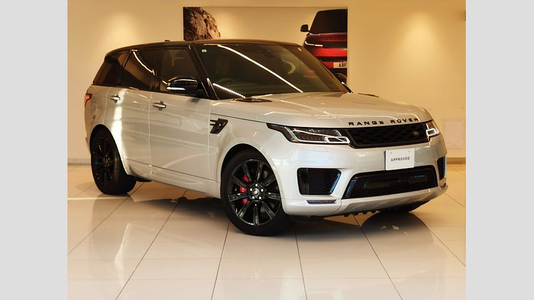 2021 認定中古車 Land Rover Range Rover Sport ハクバシルバー INGENIUM 3.0L 6気筒ガソリン MHEV 400PS HST