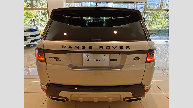 2021 認定中古車 Land Rover Range Rover Sport ハクバシルバー INGENIUM 3.0L 6気筒ガソリン MHEV 400PS HST