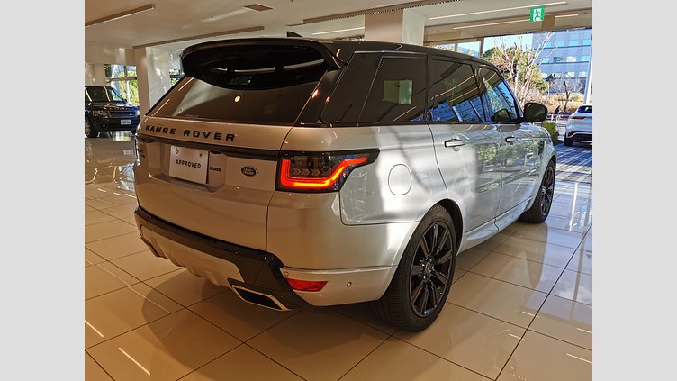 2021 認定中古車 Land Rover Range Rover Sport ハクバシルバー INGENIUM 3.0L 6気筒ガソリン MHEV 400PS HST