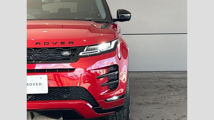 2020 認定中古車 Land Rover Range Rover Evoque フィレンツェレッド P250 R-DYNAMIC SE