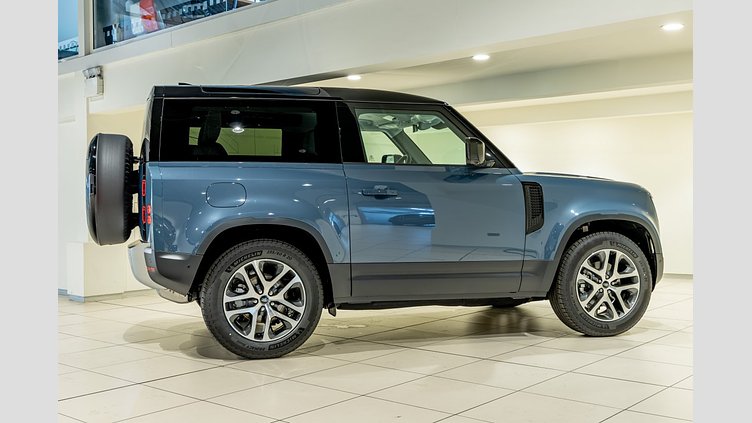 2025 New Land Rover Defender 90 Tasman Blue 3.0 Diesel MHEV S