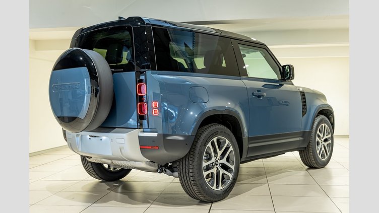2025 New Land Rover Defender 90 Tasman Blue 3.0 Diesel MHEV S