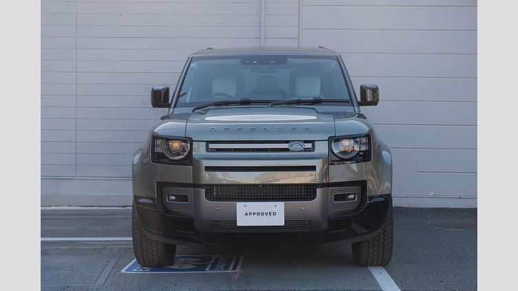 2025 認定中古車 Land Rover Defender 90 パンゲアグリーン D350 ディーゼルマイルドハイブリッド X-Dynamic HSE