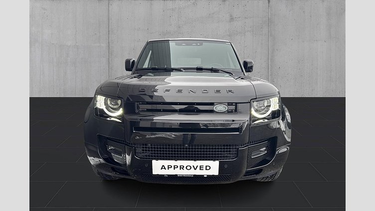 2024 Approved Land Rover Defender 110 Santorini Black Diesel Mild Hybrid D250 Hard Top X-Dynamic SE