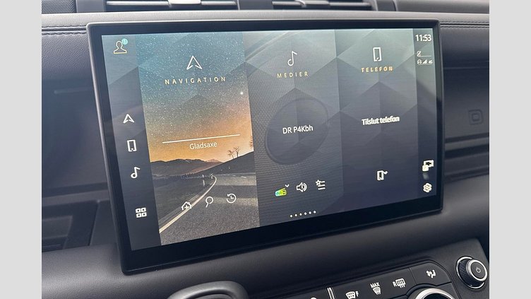 2024 Approved Land Rover Defender 110 Santorini Black Diesel Mild Hybrid D250 Hard Top X-Dynamic SE