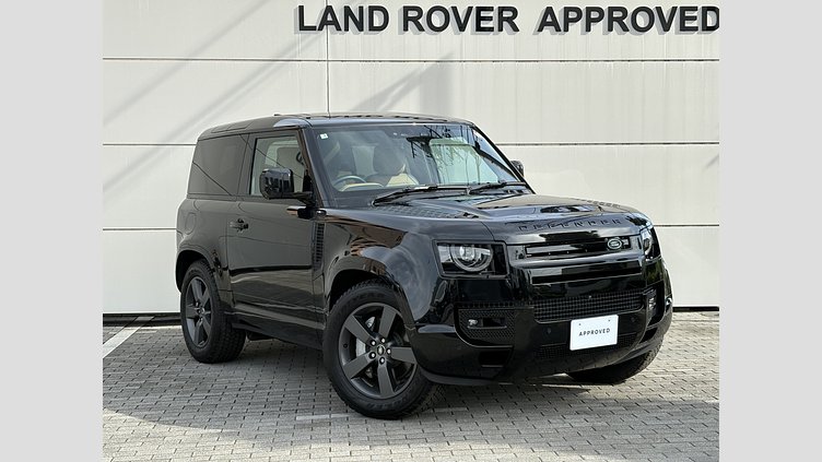 2025 認定中古車 Land Rover Defender 90 サントリーニブラック(メタリック) D350 X-Dynamic HSE D350