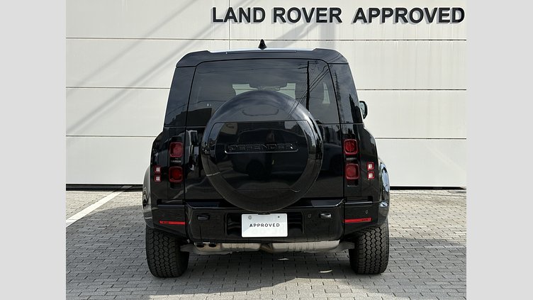 2025 認定中古車 Land Rover Defender 90 サントリーニブラック(メタリック) D350 X-Dynamic HSE D350