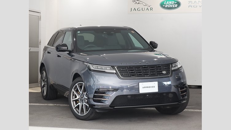 2023 認定中古車 Land Rover Range Rover Velar ヴァレジネブルー P400eプラグインハイブリッド（ガソリン） Standard Wheelbase Dynamic HSE