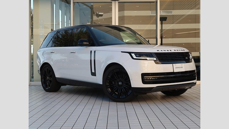 2023 認定中古車 Land Rover Range Rover オストゥーニパールホワイト D300 AWD MHEV（AT） スタンダードホイールベース AUTOBIOGRAPHY