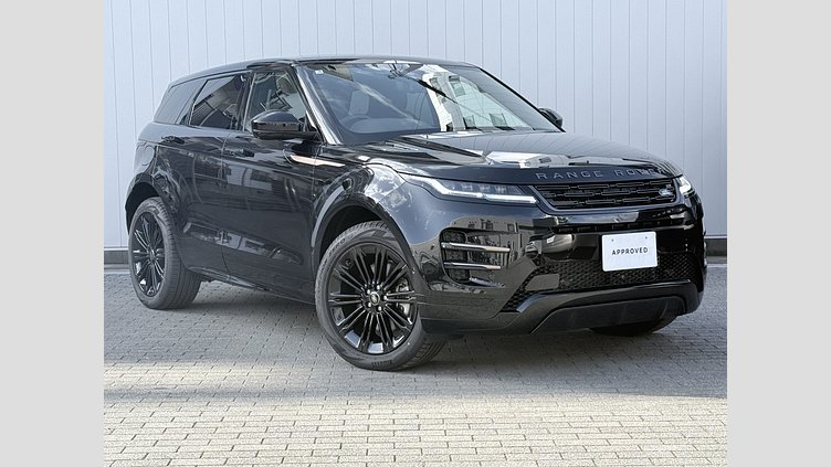 2024 認定中古車 Land Rover Range Rover Evoque サントリーニブラック プラグインハイブリッド（ガソリン） Standard Wheelbase DYNAMIC HSE