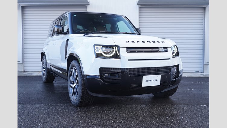 2024 認定中古車 Land Rover Defender 110 フジホワイト D350 ディーゼルマイルドハイブリッド X-Dynamic HSE