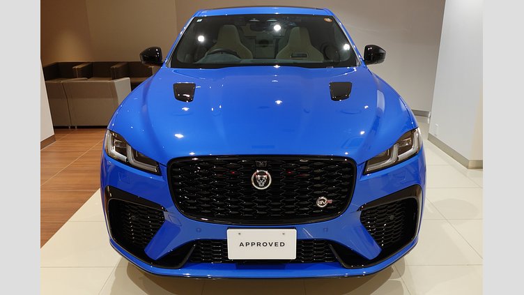 2023 認定中古車 Jaguar F-Pace ウルトラブルー P550 AWD（オートマチック） SVR