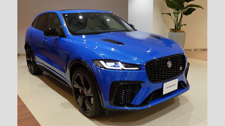 2023 認定中古車 Jaguar F-Pace ウルトラブルー P550 AWD（オートマチック） SVR