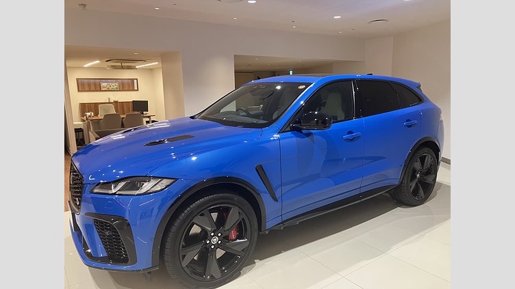 2023 認定中古車 Jaguar F-Pace ウルトラブルー P550 AWD（オートマチック） SVR