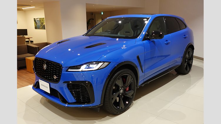 2023 認定中古車 Jaguar F-Pace ウルトラブルー P550 AWD（オートマチック） SVR