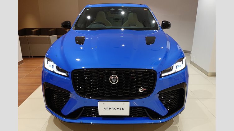 2023 認定中古車 Jaguar F-Pace ウルトラブルー P550 AWD（オートマチック） SVR