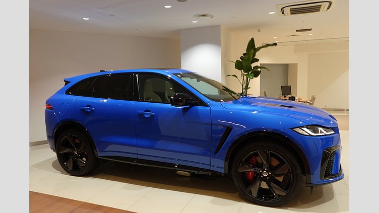 2023 認定中古車 Jaguar F-Pace ウルトラブルー P550 AWD（オートマチック） SVR