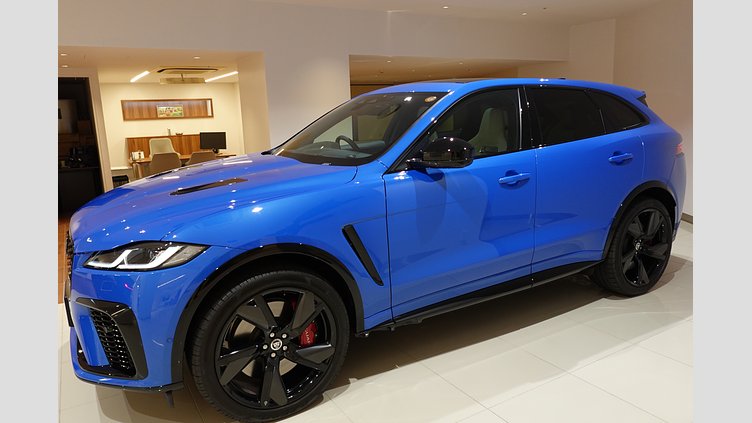 2023 認定中古車 Jaguar F-Pace ウルトラブルー P550 AWD（オートマチック） SVR