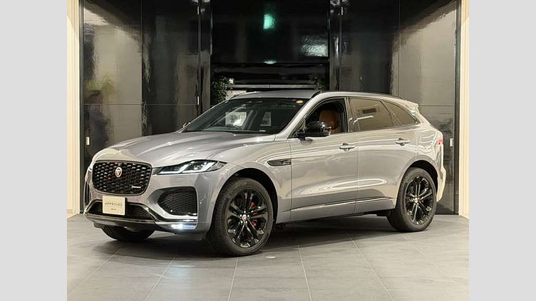 2024 認定中古車 Jaguar F-Pace アイガーグレイ P400e ガソリン プラグインハイブリッド R-DYNAMIC HSE