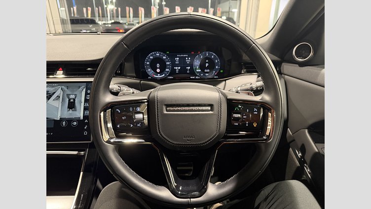 2024 認定中古車 Land Rover Range Rover Evoque サントリーニブラック プラグインハイブリッド（ガソリン） Standard Wheelbase DYNAMIC HSE