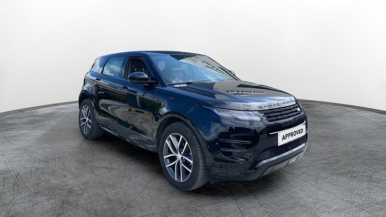 2024 Approved Land Rover Range Rover Evoque Santorini Black Petrol Plug-in Hybrid Standard Wheelbase Dynamic SE