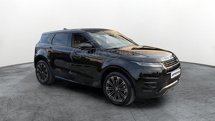 2025 Approved Land Rover Range Rover Evoque Santorini Black Petrol Plug-in Hybrid Standard Wheelbase Dynamic SE