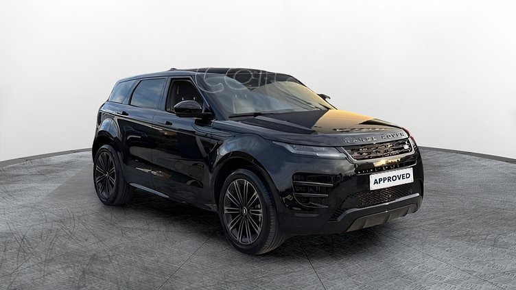 2025 Approved Land Rover Range Rover Evoque Santorini Black Petrol Plug-in Hybrid Standard Wheelbase Dynamic SE