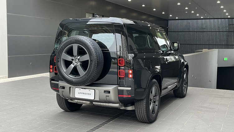 2025 認證中古車 Land Rover Defender 90 (1AG) 聖托里尼黑 Santorini Black D300  輕油電混合 X-Dynamic HSE