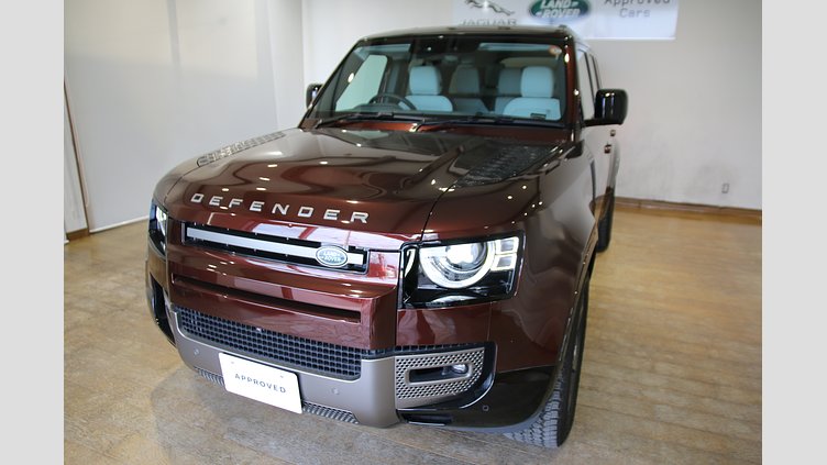 2024 認定中古車 Land Rover Defender 130 セドナレッド D350 ディーゼルマイルドハイブリッド X-Dynamic SE