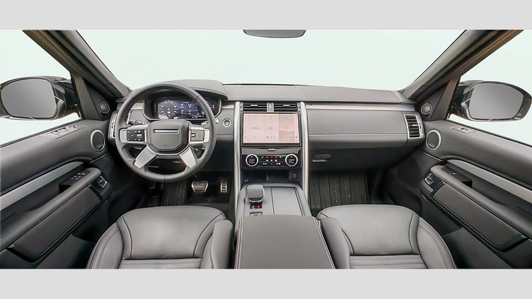 2025 Approved Land Rover Discovery Santorini Black Discovery Dynamic HSE Ingenium 3,0 literes, hathengeres, 350 lóerős dízelmotor (automata) összkerékhajtás Dynamic HSE