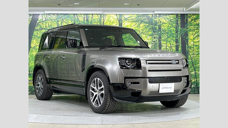 2024 認定中古車 Land Rover Defender 110 シリコンシルバー D350 ディーゼルマイルドハイブリッド X-Dynamic SE