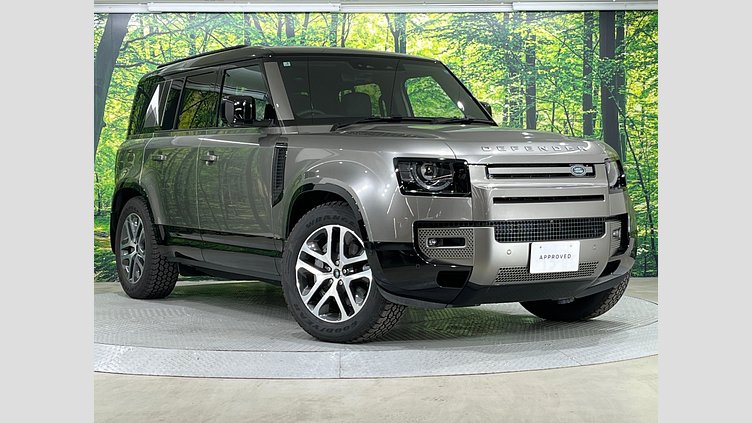 2024 認定中古車 Land Rover Defender 110 シリコンシルバー D350 ディーゼルマイルドハイブリッド X-Dynamic SE
